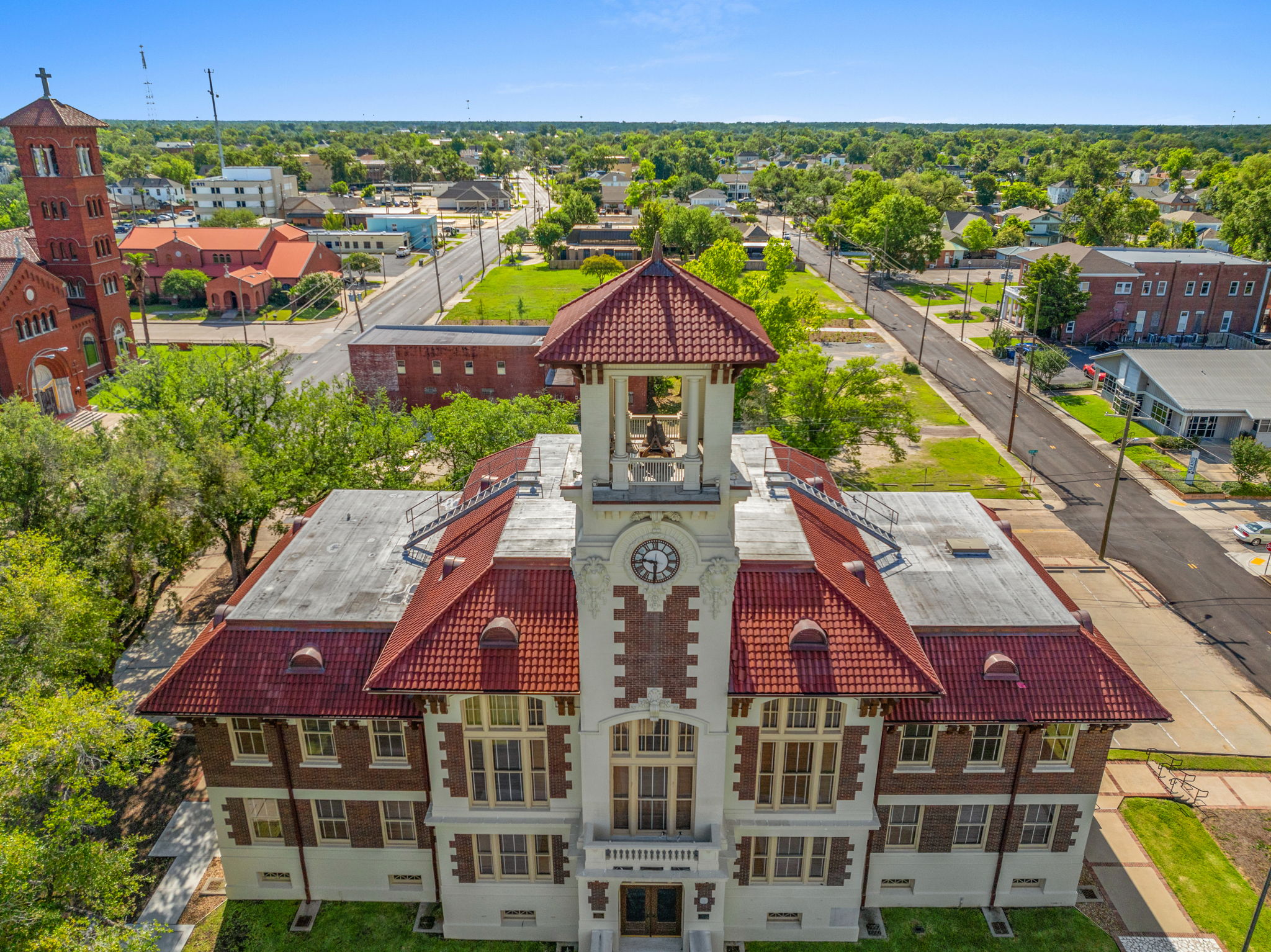 Old City Hall Restoration Historical Facility in Lake Charles, LA