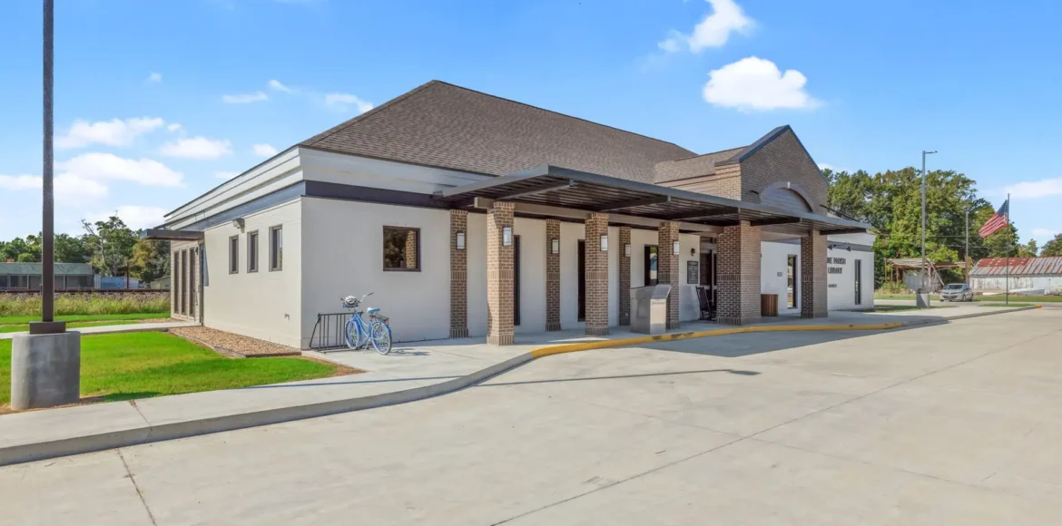 Basile Library Angled View