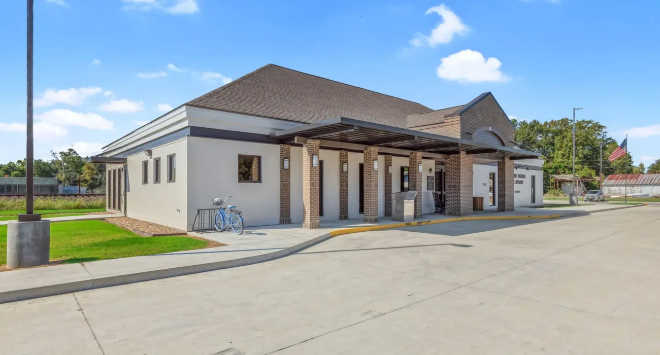 Basile Library Angled View